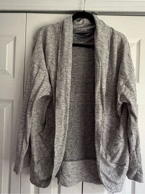 Tommy Hilfiger Athluxe Open-Front Heathered Cardigan
